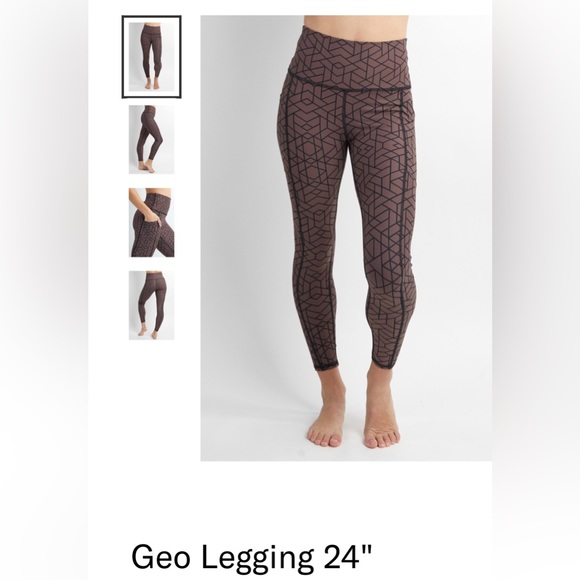 Savvi Athleisure Geo Leggings - Picture 4 of 8